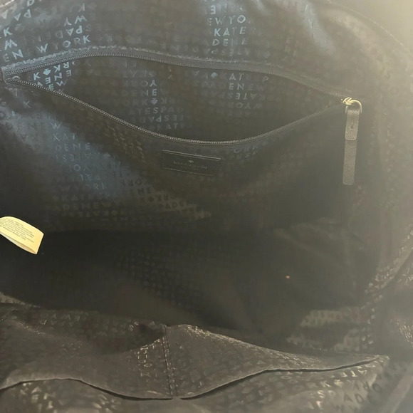 KATE SPADE Halsey Tote Leather Textured Large Exterior Pocket Shoulder Bag - Picture 13 of 15